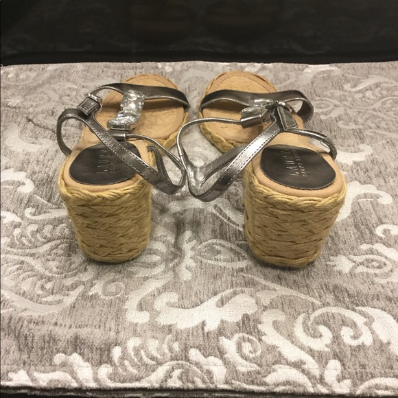 Ralph Lauren Corala Wedge Sandal - Picture 2 of 5